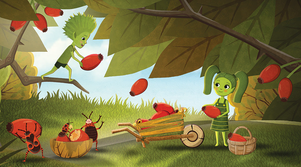 Vilkó és Lile barátsága (Lengemesék)